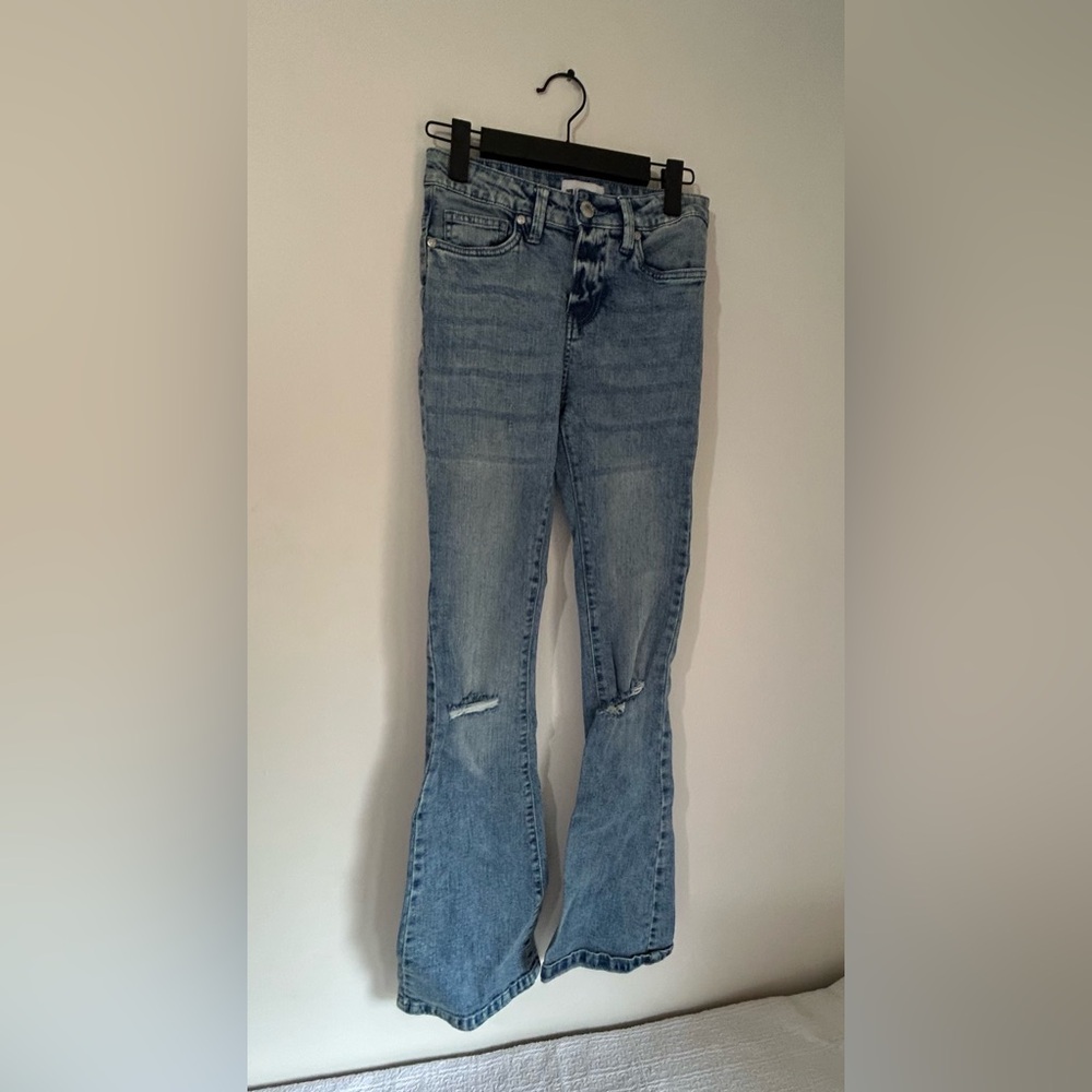 William Rast Light Blue Flare Jeans